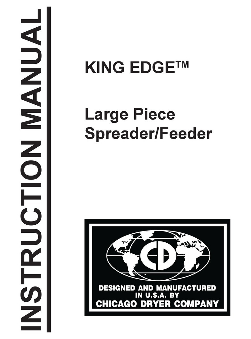 Chicago Dryer King Edge instruction manual