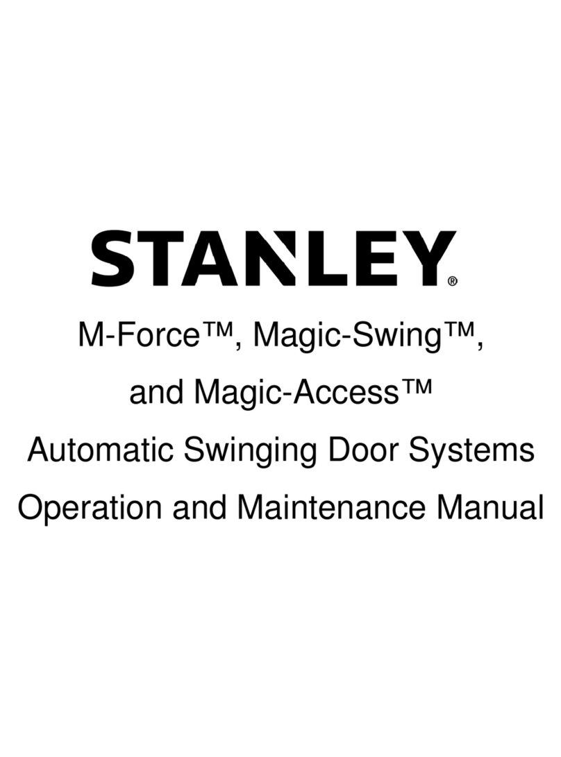 Stanley M-Force User manual Stanley M-Force User manual