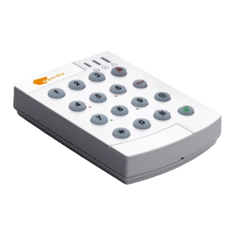 Egardia Key pad installation guide
