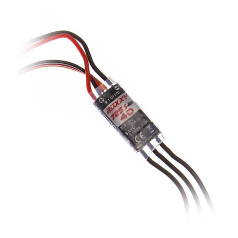 Multiplex ROXXY BL-Control 725 S-BEC 4D User manual