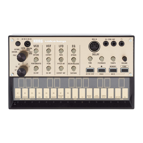 Korg Volca keys System firmware update instructions
