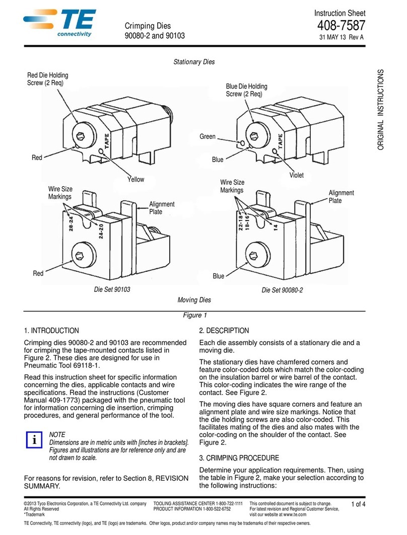TE Connectivity 90080-2 User manual