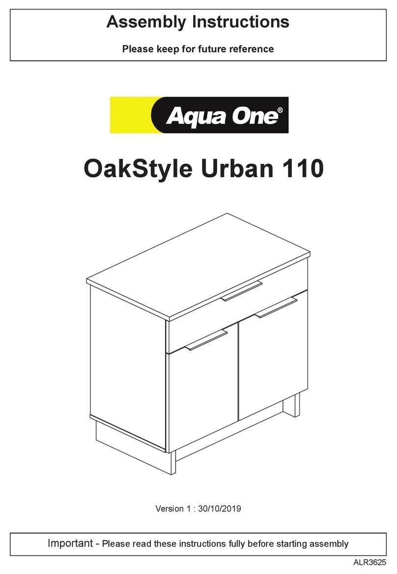 Aqua One OakStyle Urban 110 User manual