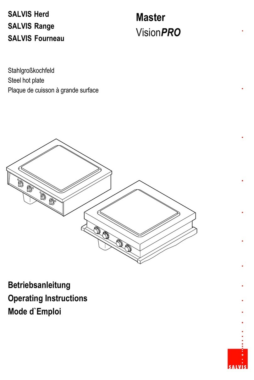 Salvis Master MA602100 User manual