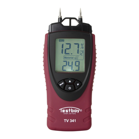 Testboy TV 341 User manual
