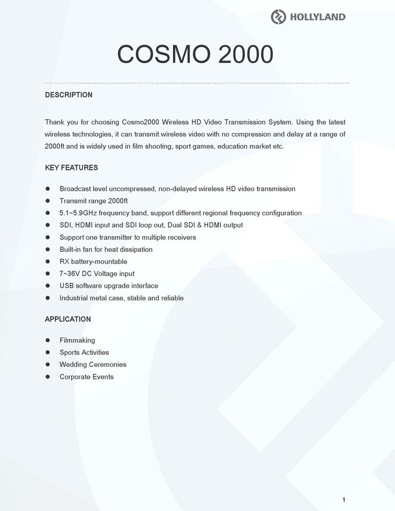 Hollyland COSMO 2000 manual