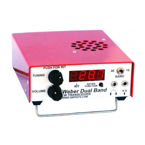 QRPKits Weber Dual Band Assembly instructions