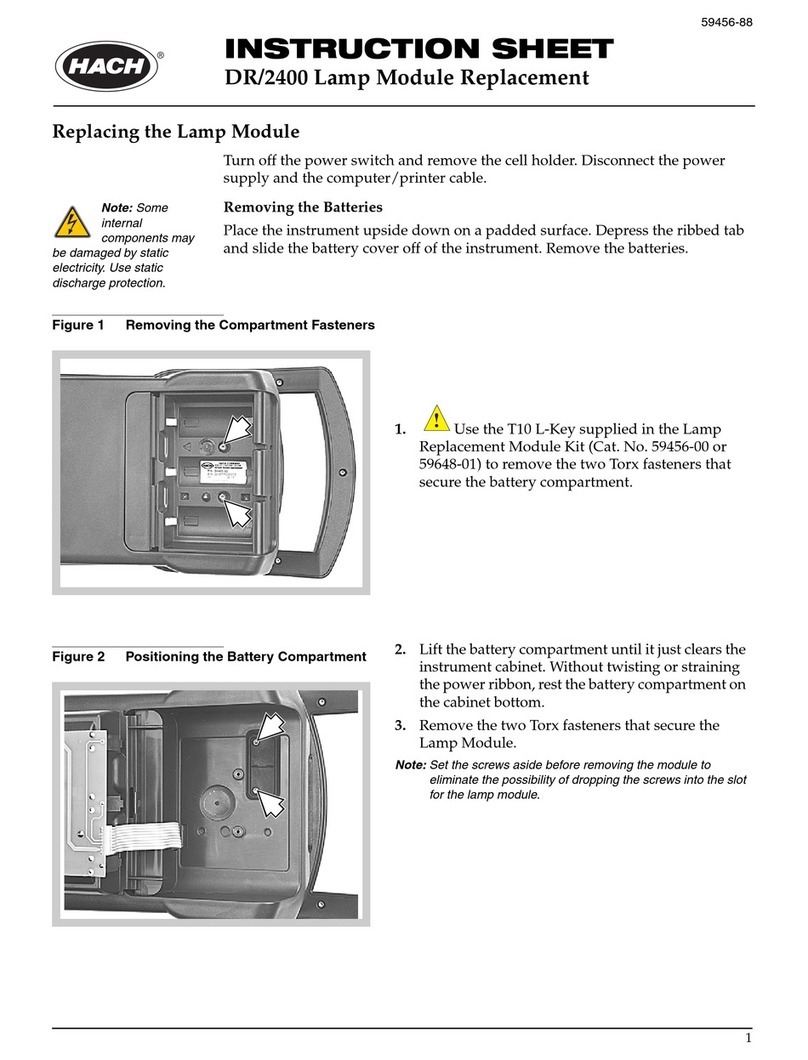 Hach DR2400 User manual