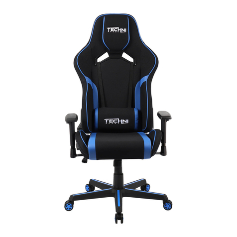 Techni Sport CHAIR RTA-TSF71 Assembly instructions