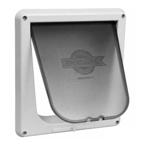 Petsafe 4-Way Locking installation guide