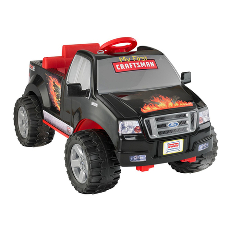 Fisher-Price Power Wheels My First Craftsman K5314 Owner's manual and assembly instructions Fisher-Price Power Wheels My First Craftsman K5314 Owner's manual and assembly instructions