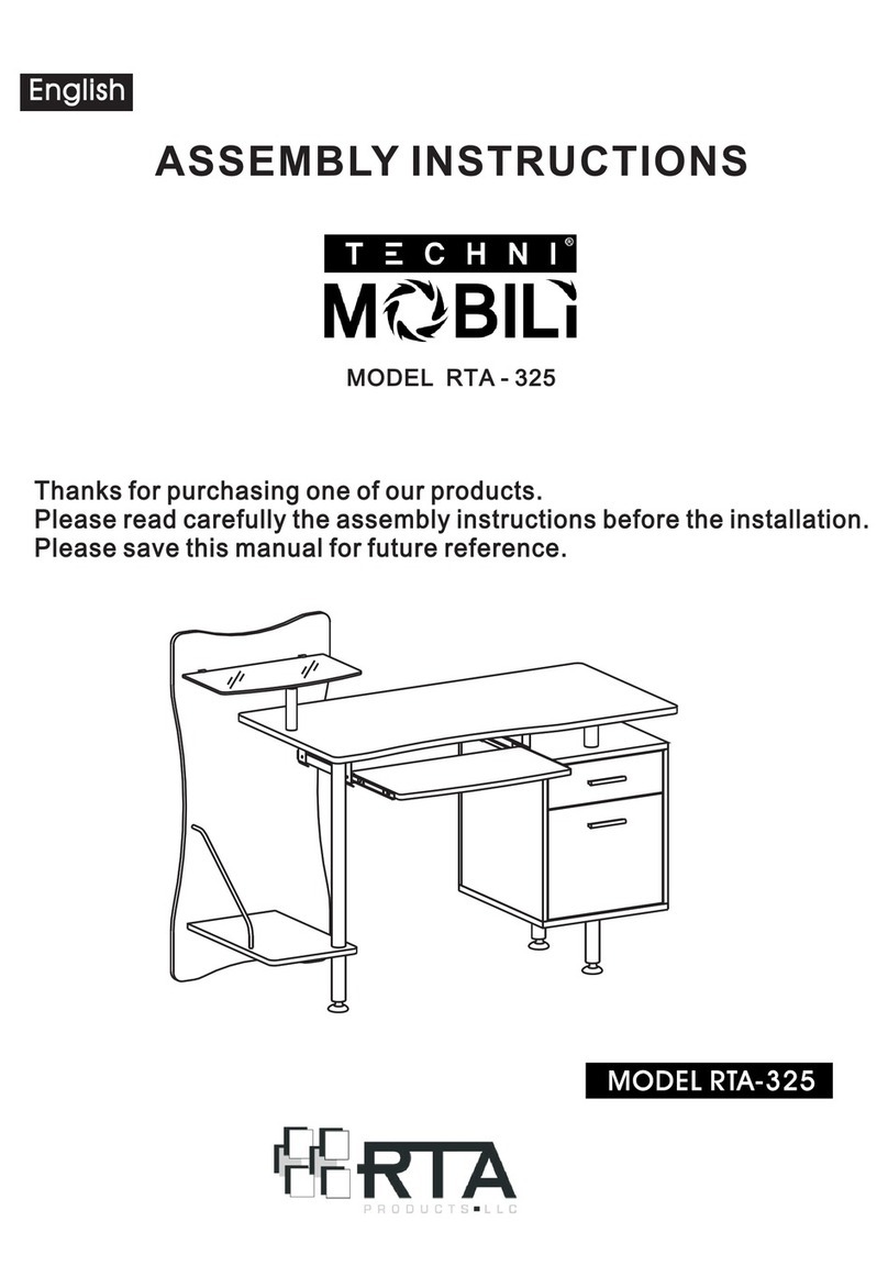 RTA Techni Mobili RTA-325 User manual