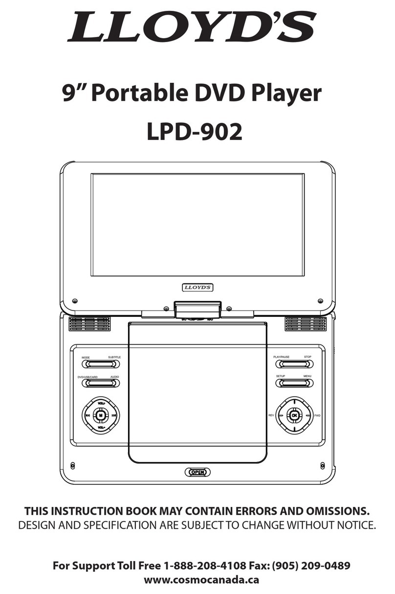 Lloyd's LPD-902 User manual