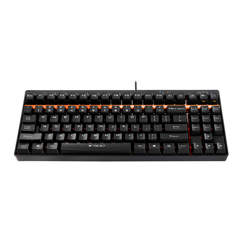 Rapoo V500 quick start guide