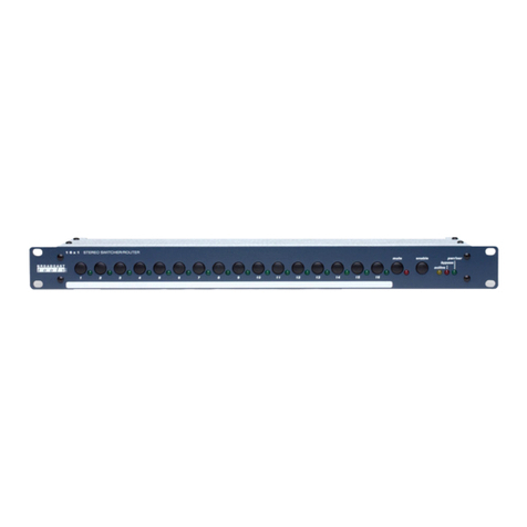 Broadcast Tools SS 16.1 Installation and operation manual