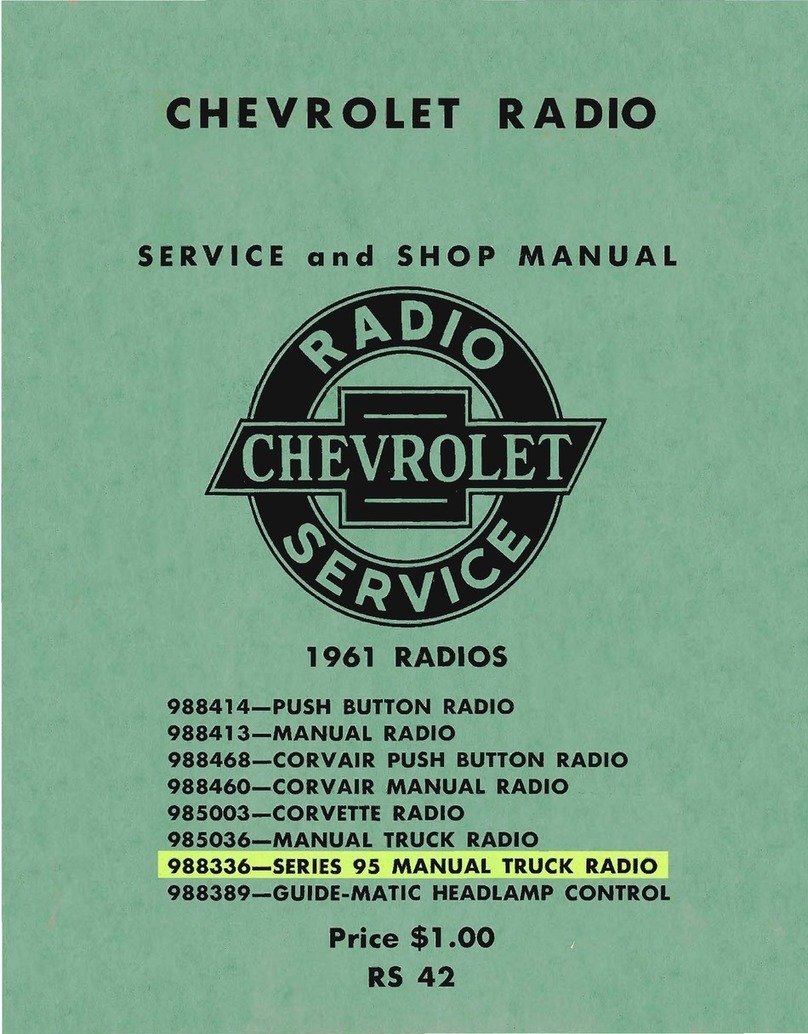 Chevrolet 988414 Service and Shop Manual