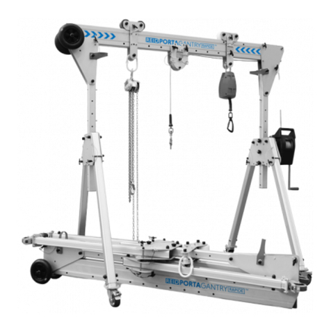 REID LIFTING PGRS20 Installation instructions
