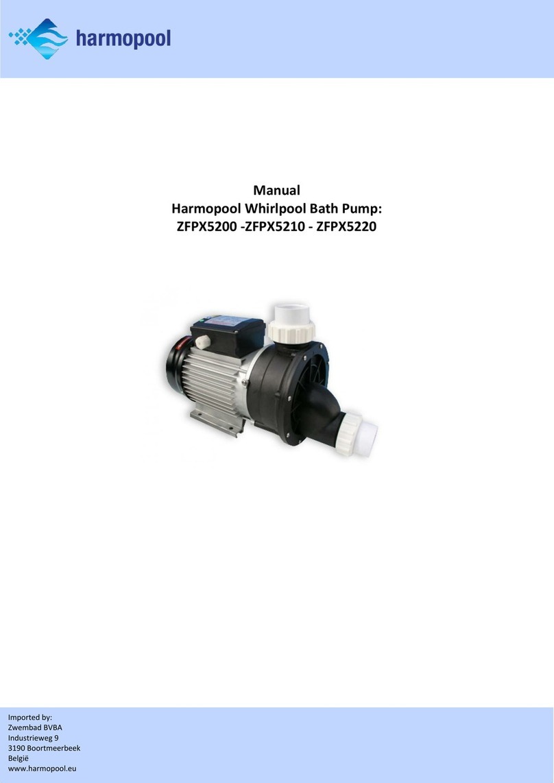 Harmopool ZFPX5200 manual