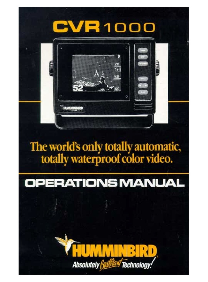 Humminbird CVR1000 Operation manual