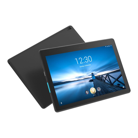 Lenovo Tab E10 User manual