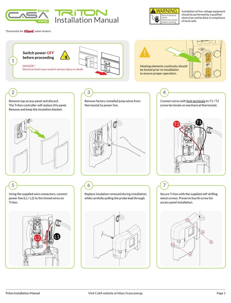 Casa Triton installation manual