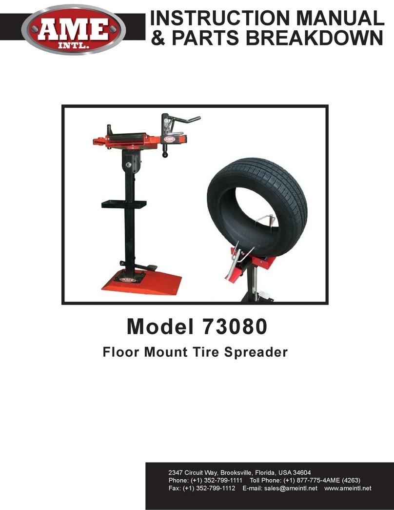 AME 73080 Instruction manual & parts breakdown