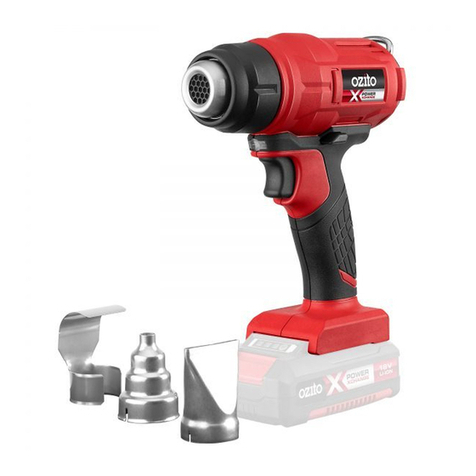 Ozito X Power Xchange PXHGS-550 instruction manual
