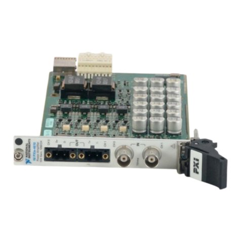 National Instruments PXIe-4610 User manual