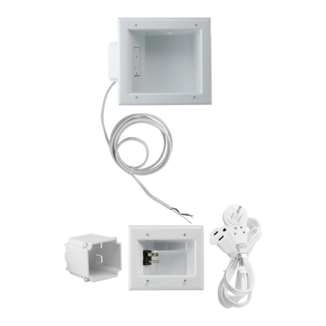 DataComm Electronics 50-6653-WH-KIT Instruction/installation sheet