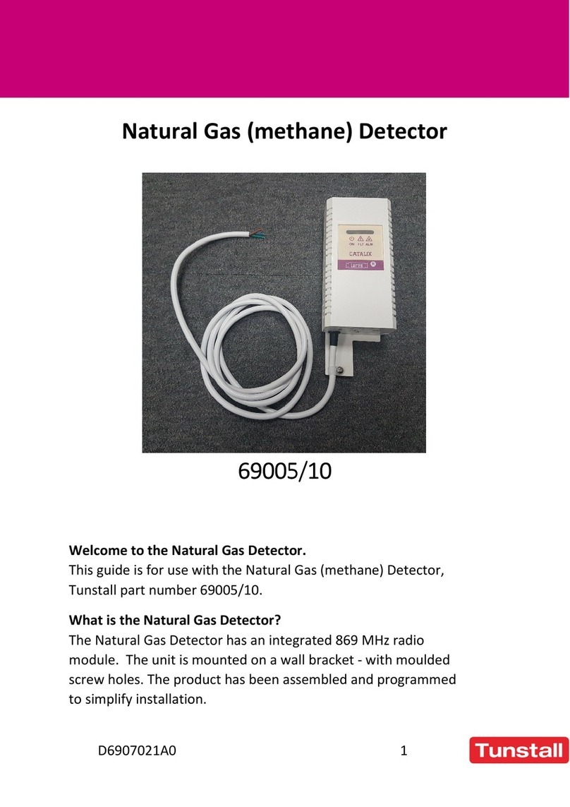 Tunstall 69005/10 manual