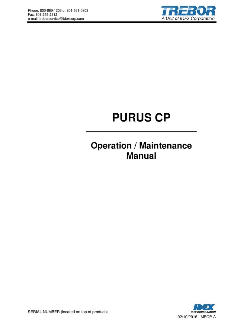 Idex Trebor PURUS CP Manual