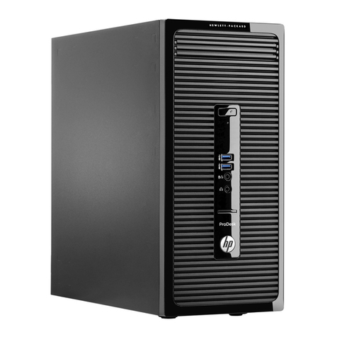 HP ProDesk 405 G2 Assembly instructions