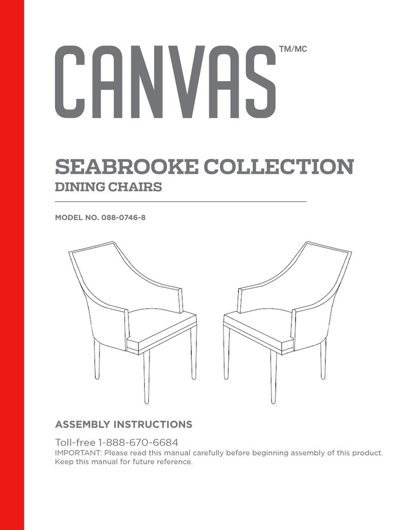 Canvas SEABROOKE 088-0746-8 User manual Canvas SEABROOKE 088-0746-8 User manual