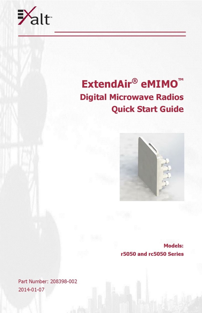 Exalt ExtendAir eMIMO r5050 Series User manual