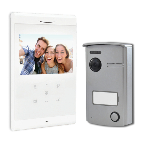 SCS Sentinel VisioDoor 4.3 Installation and user manual