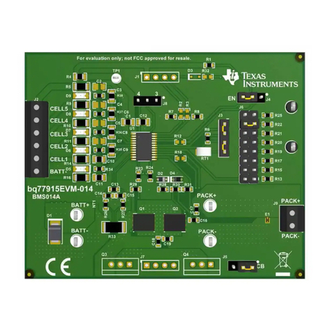 Texas Instruments bq77915EVM-014 User manual Texas Instruments bq77915EVM-014 User manual
