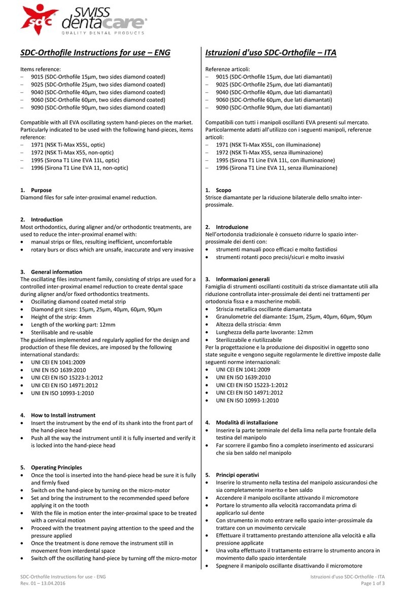 SDC 9015 Instructions for use