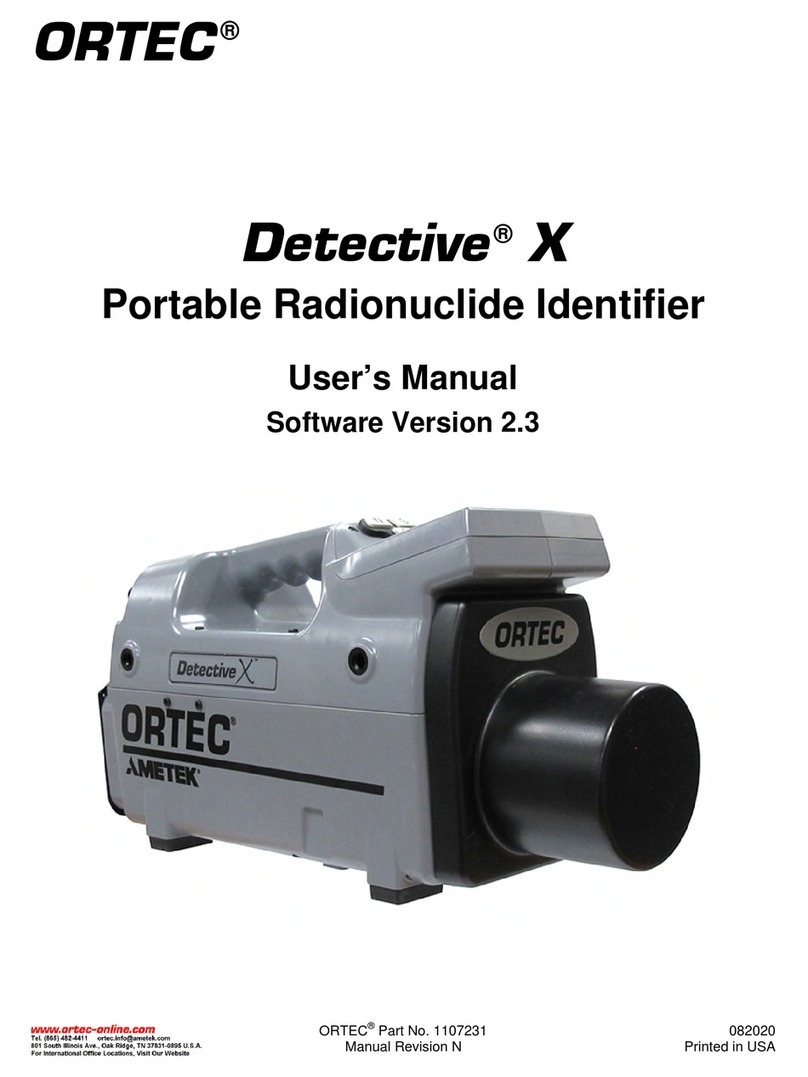 ORTEC Detective X User manual