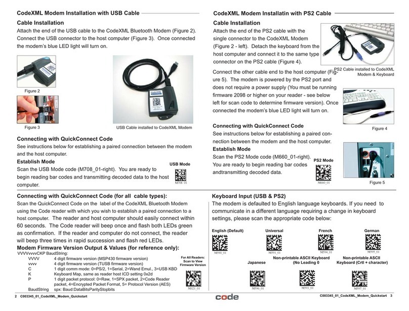 Code Corporation CodeXML quick start guide Code Corporation CodeXML quick start guide