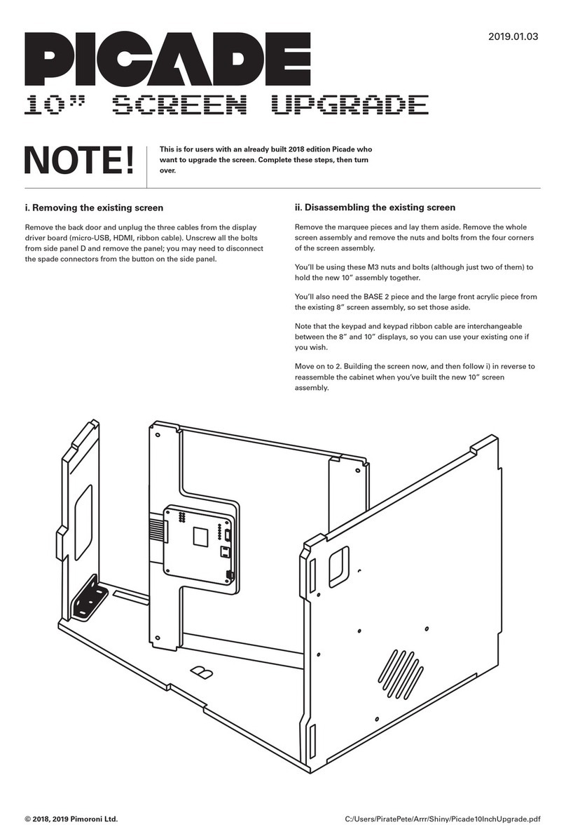 PIMORONI Picade PIM430 User manual