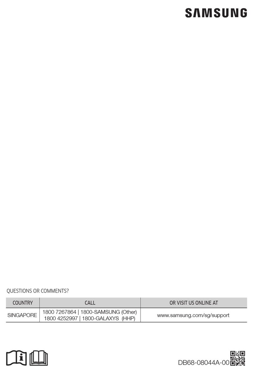 Samsung AJ RBADEC Series User manual