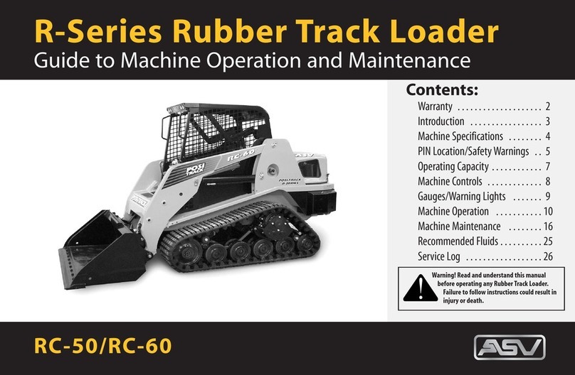 ASV R Series Guide to Machine Operation and Maintenance