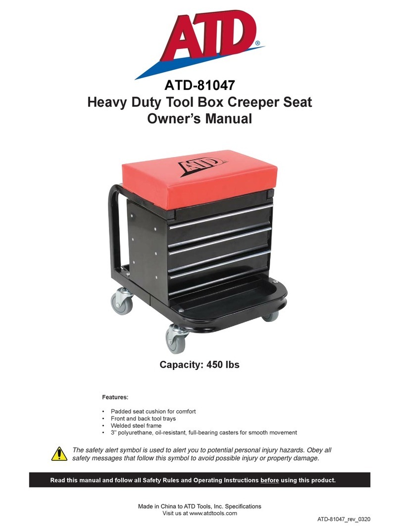 ATD Tools 81047 owner's manual