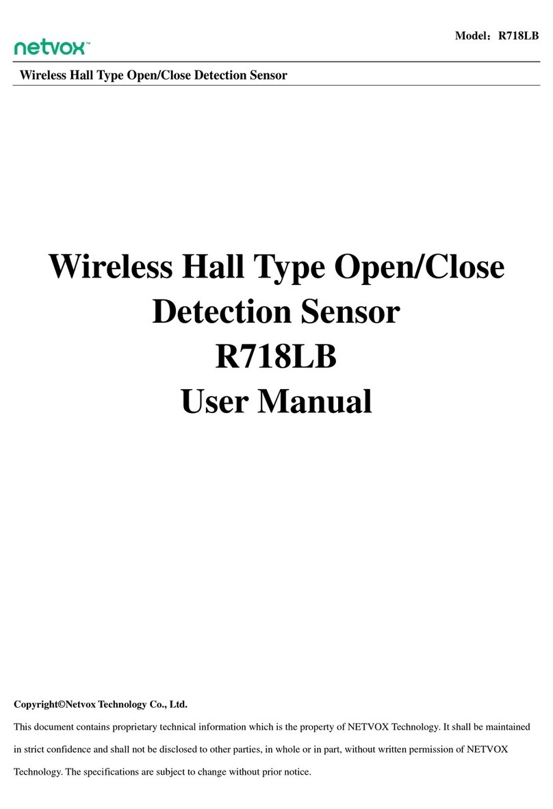 netvox R718LB User manual