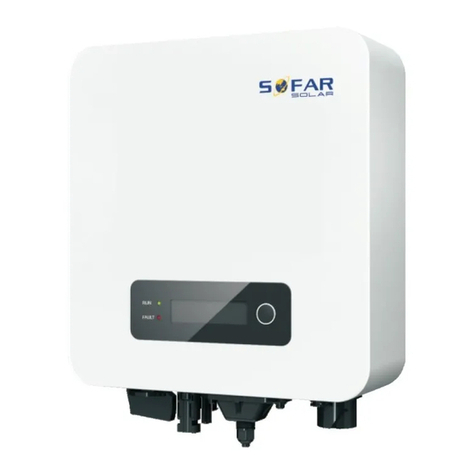 Sofar solar SOFAR 1100TL-G3 user manual
