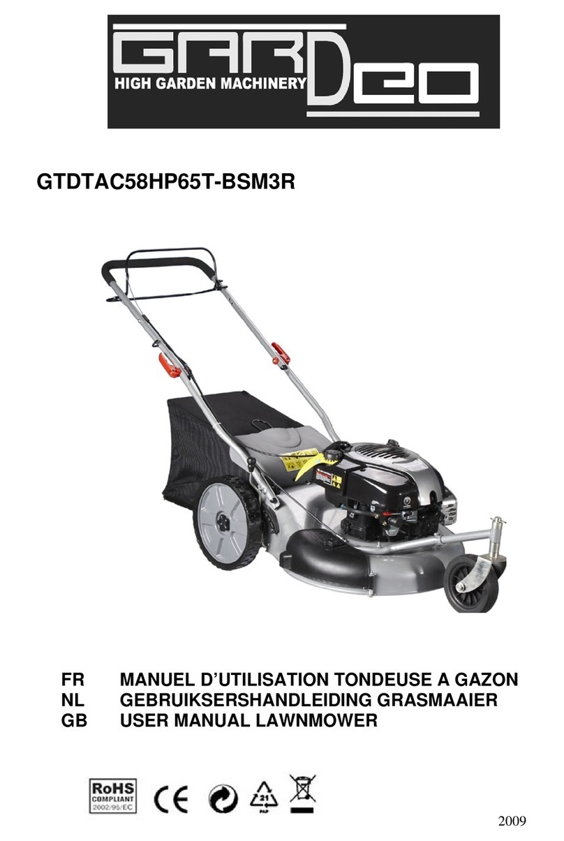 Gardeo GTDTAC58HP65T-BSM3R User manual