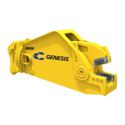 Genesis Rail Breaker Safety & operator manual
