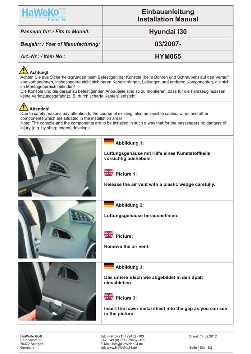 HaWeKo HYM065 User manual HaWeKo HYM065 User manual