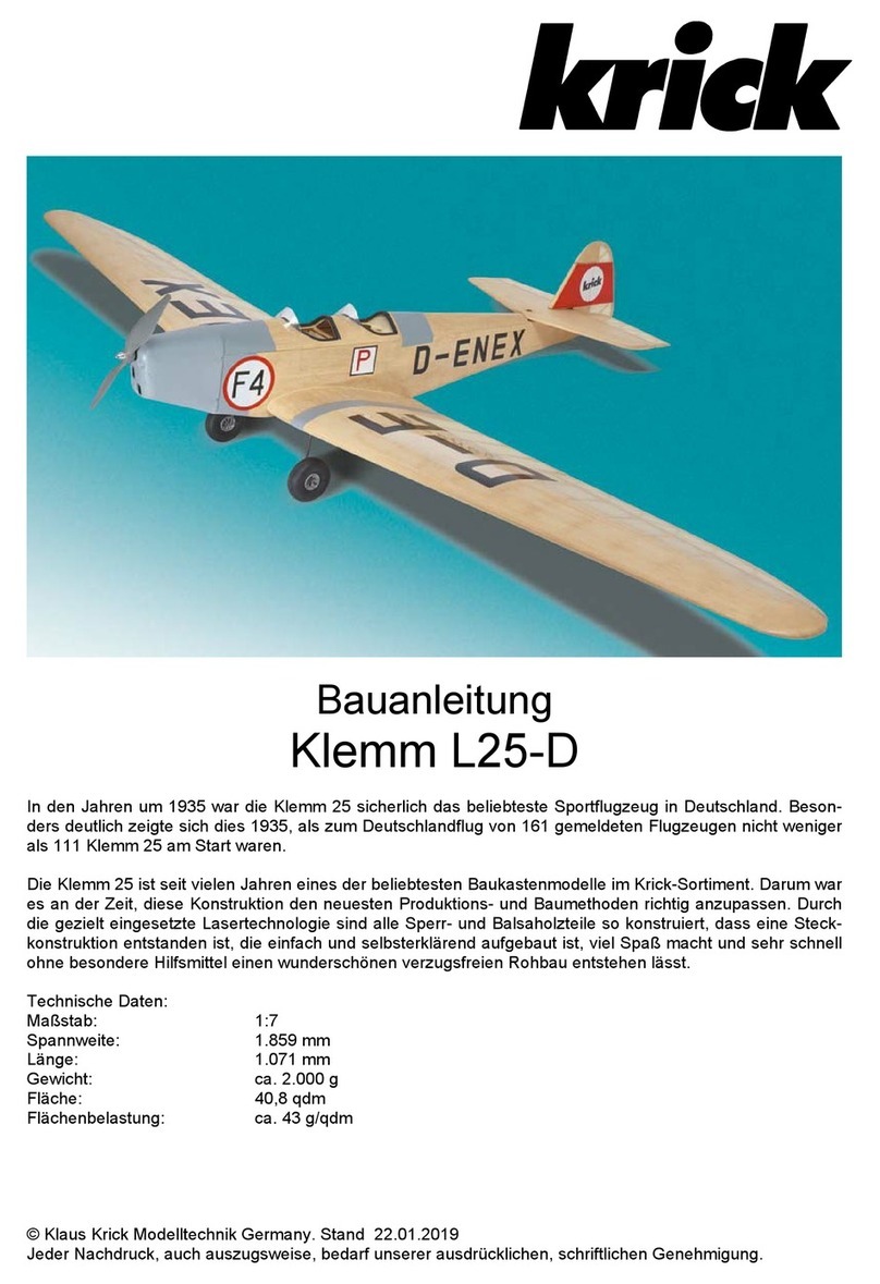 Krick Klemm L25-D Assembly instructions