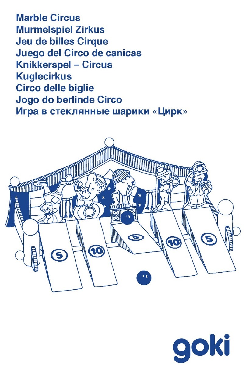 goki Marble Circus User manual